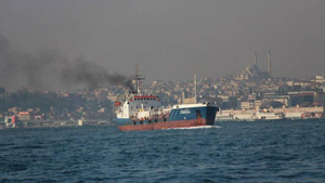 В Чёрном море произошёл пожар на танкере Almuntazah с российским экипажем