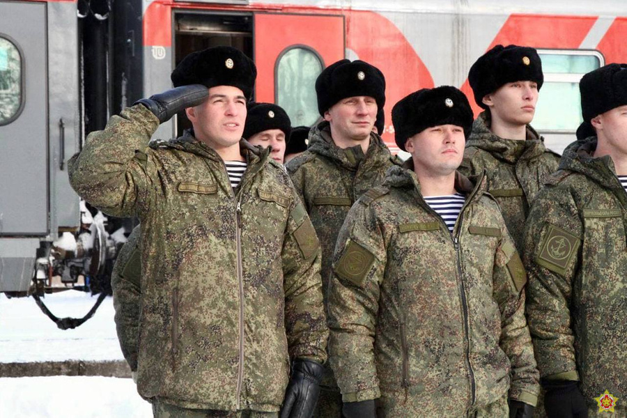 Военнослужащие из России продолжают приезжать в Белоруссию для участия в совместных учениях © elegram / Министерство обороны Республики Беларусь