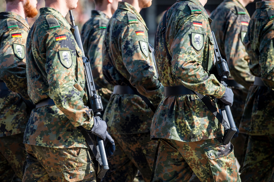  Солдаты бундесвера. Фото © Getty Images