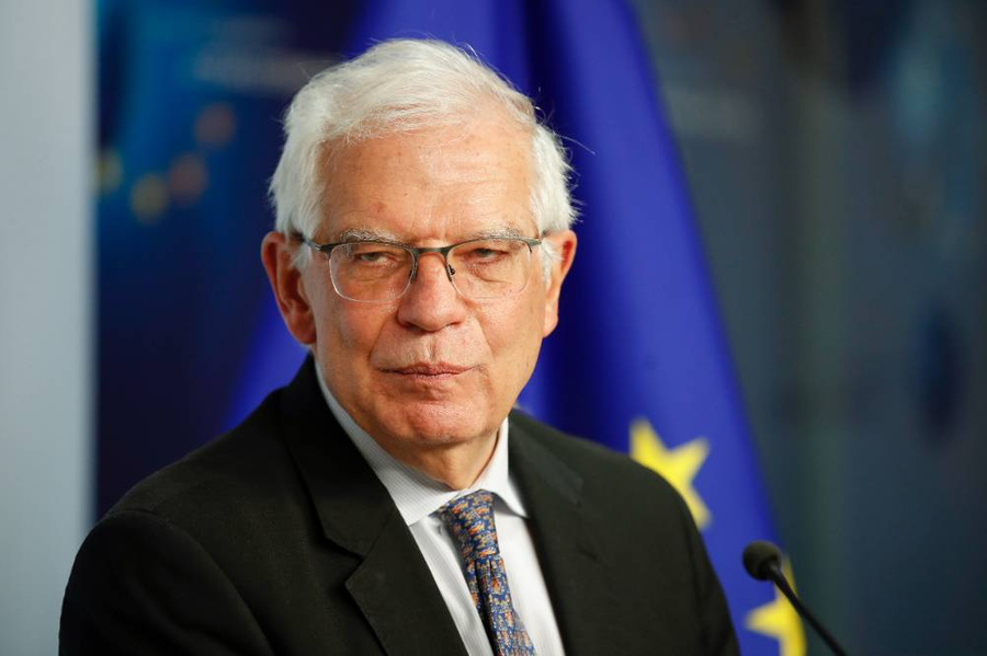 <p>Глава дипломатии Евросоюза Жозеп Боррель. Фото © ТАСС / ЕРА / JOHANNA GERON / POOL</p>