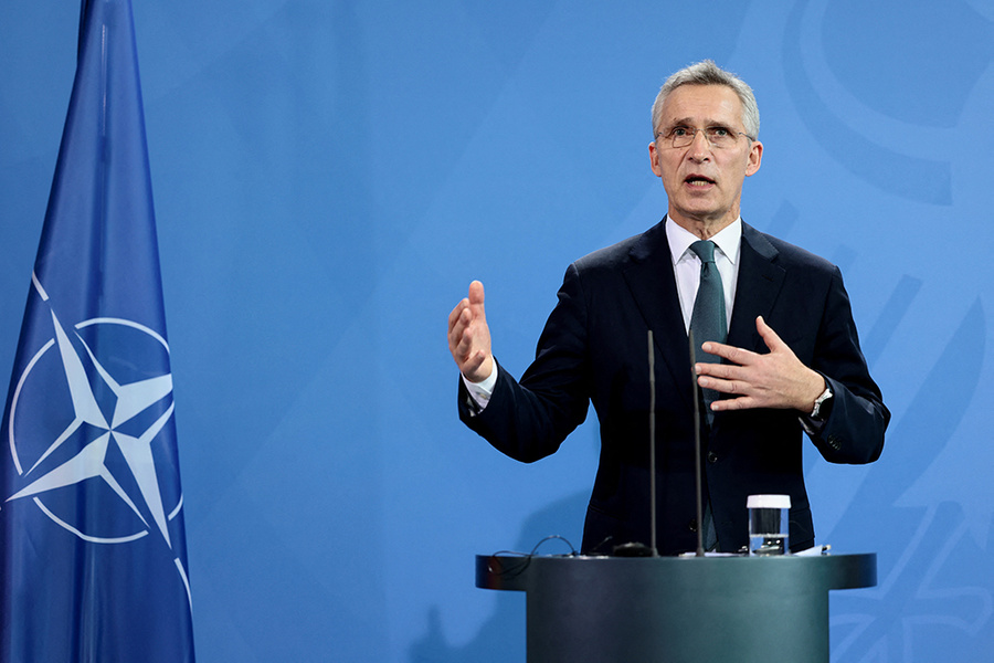 <p>Генеральный секретарь НАТО Йенс Столтенберг. Фото © ТАСС / Hannibal Hanschke</p>