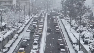 В Греции объявили выходной день из-за обрушившегося на страну снегопада