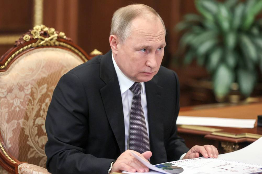 Президент РФ Владимир Путин. Фото © ТАСС / Михаил Метцель 
