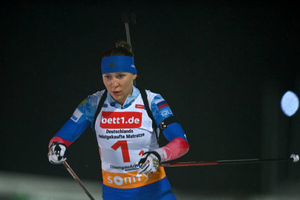 Буртасова стала чемпионкой Европы по биатлону в индивидуальной гонке