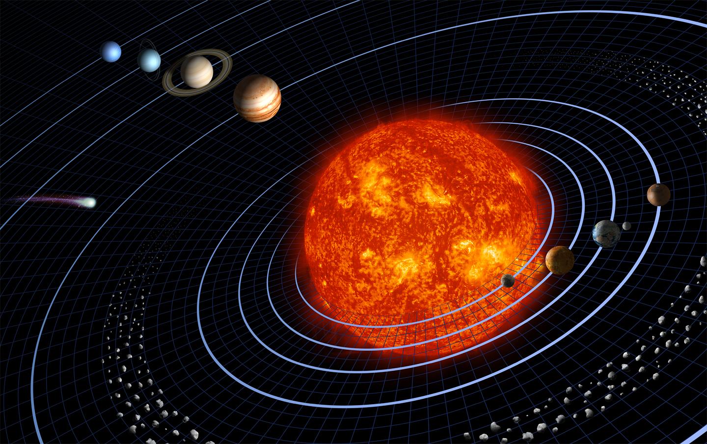 Солнечная система. Фото © Public Domain