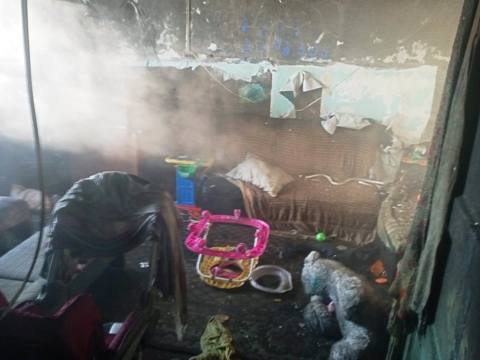 В Южноуральске при пожаре погиб мальчик, которого прошлым летом нашли спящим у обочины