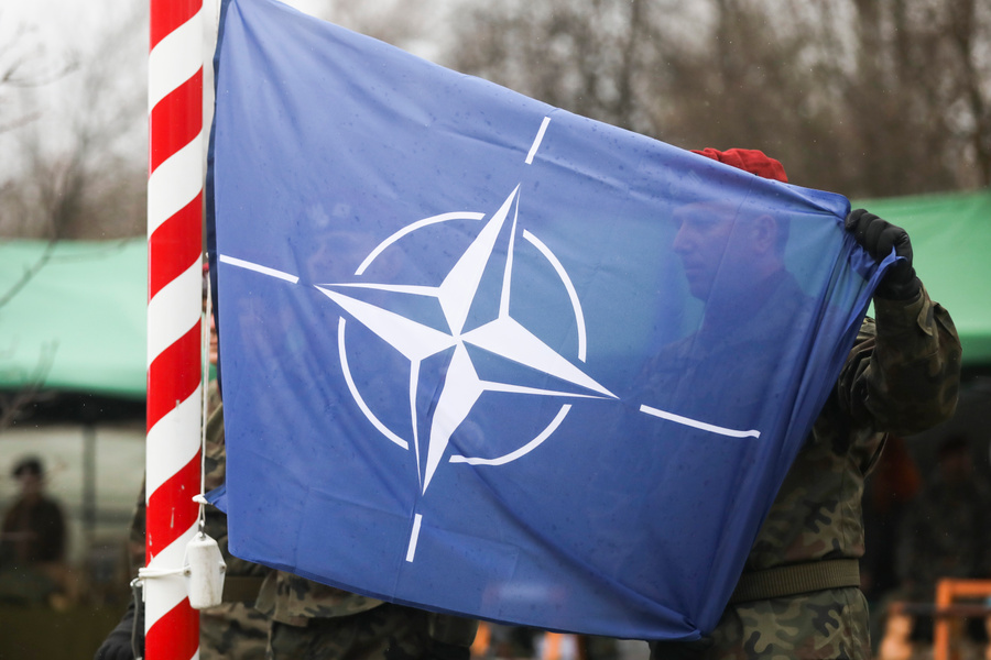 <p>Войска НАТО. Фото © Beata Zawrzel / NurPhoto </p>