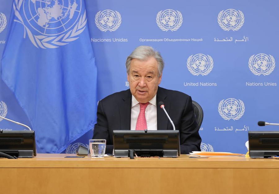 Генеральный секретарь ООН Антониу Гутерриш. Фото © ТАСС / ZUMA