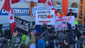 CBS: Премьер Канады Трюдо сменил место резиденции из-за протестов против ковид-ограничений
