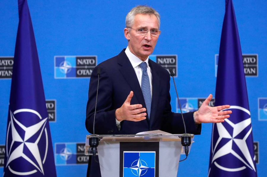 Генеральный секретарь НАТО Йенс Столтенберг. Фото © ТАСС / ЕРА / STEPHANIE LECOCQ