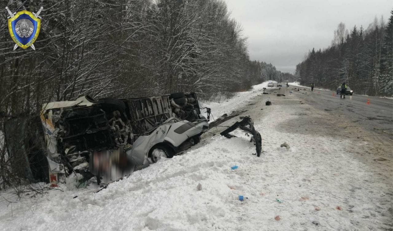 Более 20 россиян пострадали в смертельном ДТП с автобусом в Белоруссии