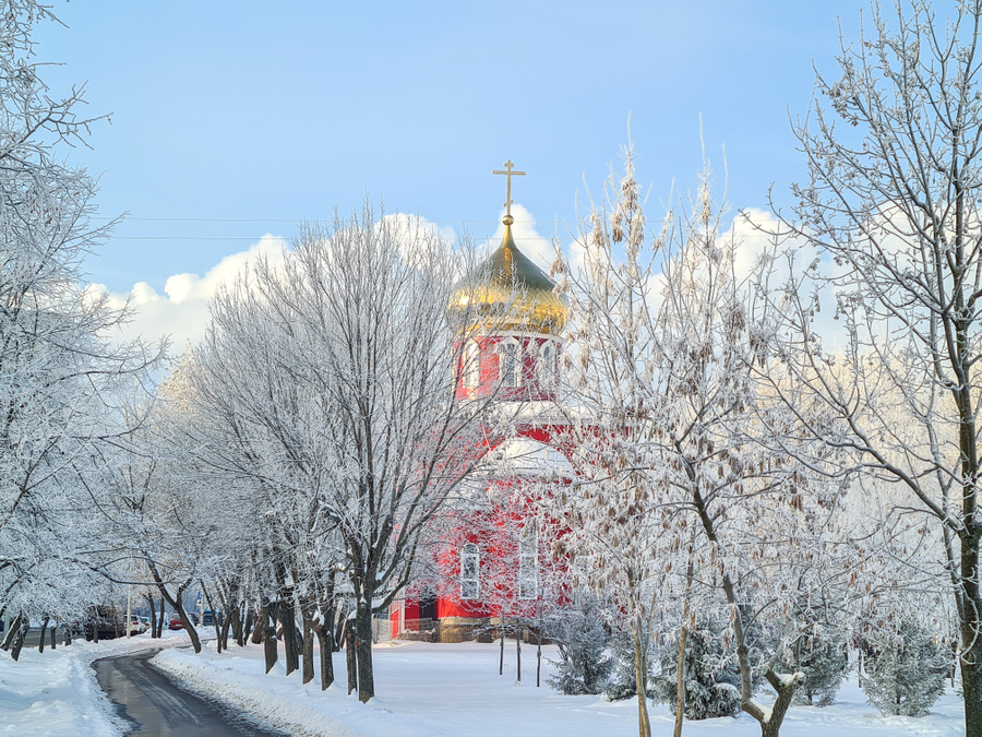 Морозная и солнечная погода в столице © Агентство "Москва" / Денис Воронин