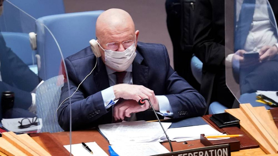 Постоянный представитель России при ООН Василий Небензя © ТАСС / AP Photo / Richard Drew