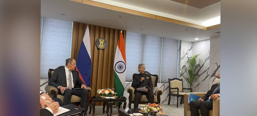 Лавров провёл переговоры с главой МИД Индии Джайшанкаром