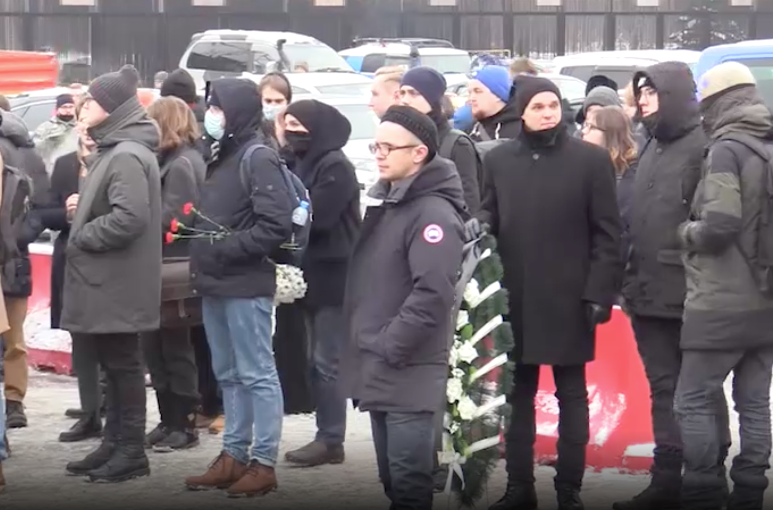 Похороны Егора Просвирнина. Количество людей на похоронах навального