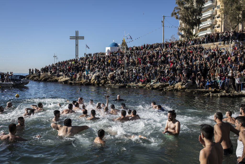 Богоявление в Греции. Фото © Getty Images / Socrates Baltagiannis / picture alliance