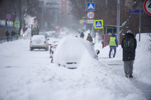 Москвичей предупредили о мощном снегопаде