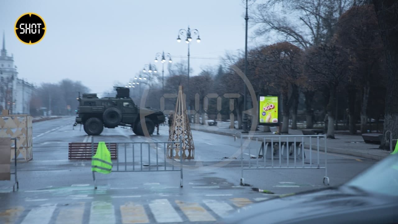 Лайф снял улицы полуразрушенной Алма-Аты после протестов © Telegram / SHOT