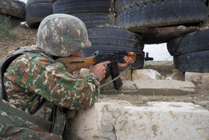 В Армении военнослужащий случайно застрелил сослуживца