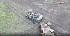 Ударили из "Корветов": Минобороны показало момент уничтожения десантниками бронетехники ВСУ