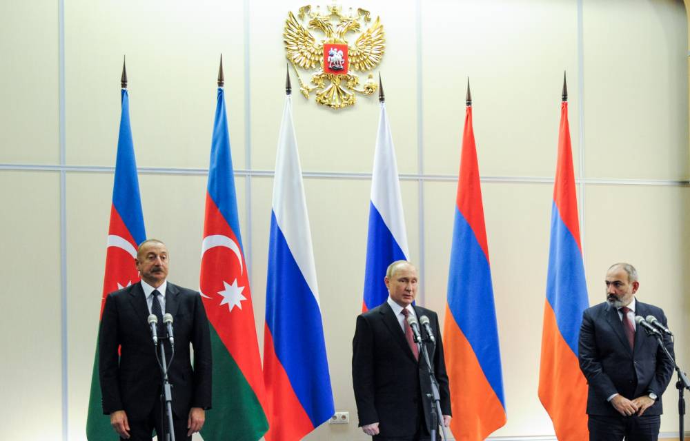 В Кремле рассчитывают на проведение встречи Путина с Алиевым и Пашиняном