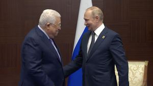 Путин заявил Аббасу о неизменной позиции РФ по палестино-израильскому урегулированию
