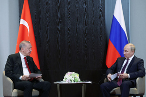 Ушаков объяснил, почему Путин и Эрдоган не обсуждали тему Украины