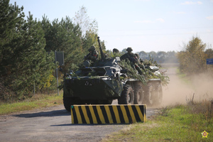 Минобороны Белоруссии: Из России в республику прибудут 170 танков и 200 боевых машин