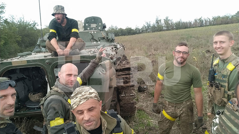 Украинские военнослужащие. Фото © Telegram / IZ.RU