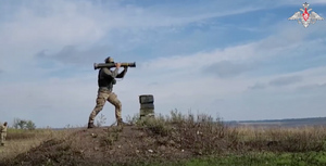 Появилось видео обучения мобилизованных россиян стрельбе из трофейных гранатомётов НАТО