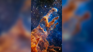 Телескоп "Джеймс Уэбб" передал новый снимок "Столпов Творения"