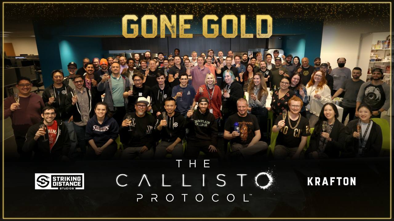 Команда разработчиков игры The Callisto Protocol. Фото © Twitter / CallistoTheGame