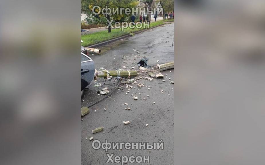 Один человек погиб при срабатывании взрывного устройства в Херсоне