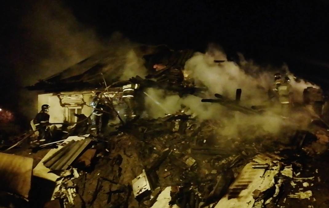 В доме, на который упал самолёт Су-30 в Иркутске, в момент крушения не было людей