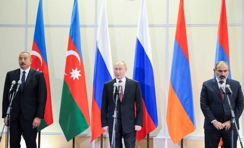 Путин позвал Пашиняна и Алиева на трёхсторонний саммит в Россию