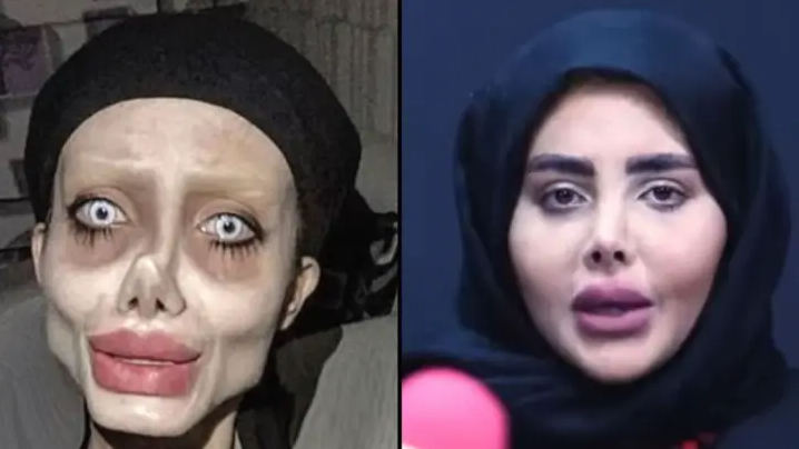 "Иранская Джоли" вышла из тюрьмы и показала своё настоящее лицо без фотошопа