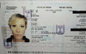 Фото, предположительно, израильского паспорта Ксении Собчак. Фото © T.me / SHOT