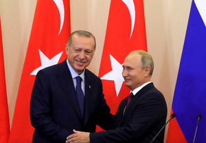 Путин: Эрдоган никогда не позволяет сесть себе на шею 
