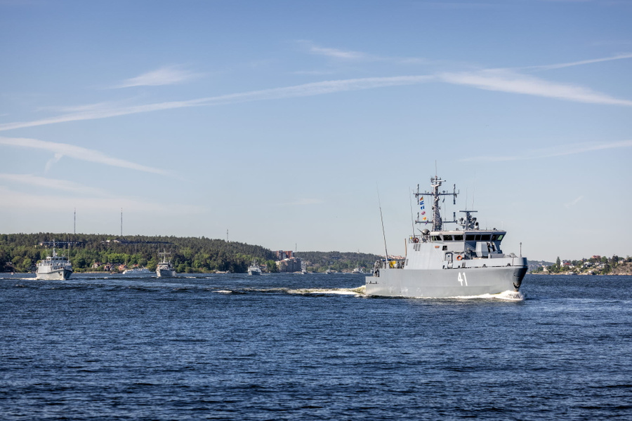 Фото © ВМС Швеции