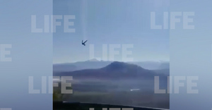 Лайф публикует видео с моментом падения мотодельтаплана в Адыгее