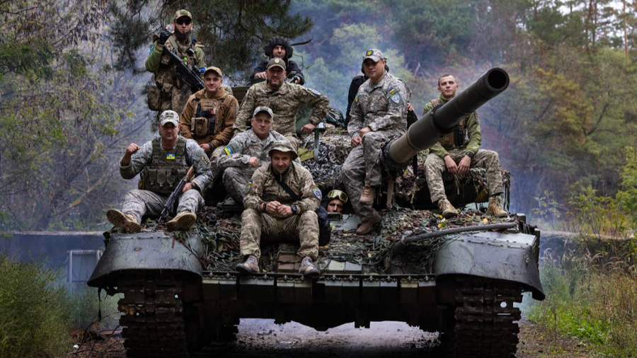 <p>Украинские военные. Фото © Getty Images / Paula Bronstein</p>