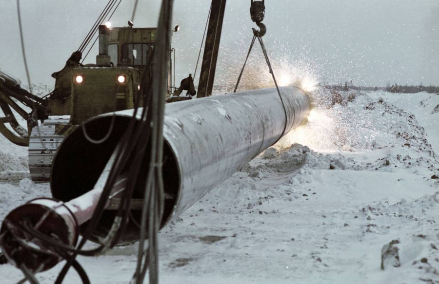 Газопровод "Уренгой". Фото © ТАСС / И. Сапожков