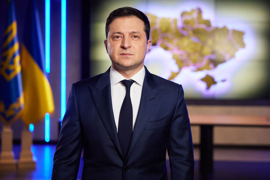 <p>Президент Украины Владимир Зеленский. Фото © Getty Images / Handout / Ukrainian Presidency</p>