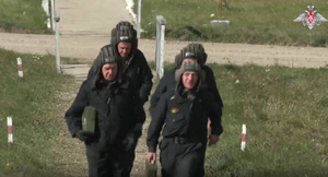 "Сели, круг сделали и вспомнили": Видео подготовки мобилизованных танкистов
