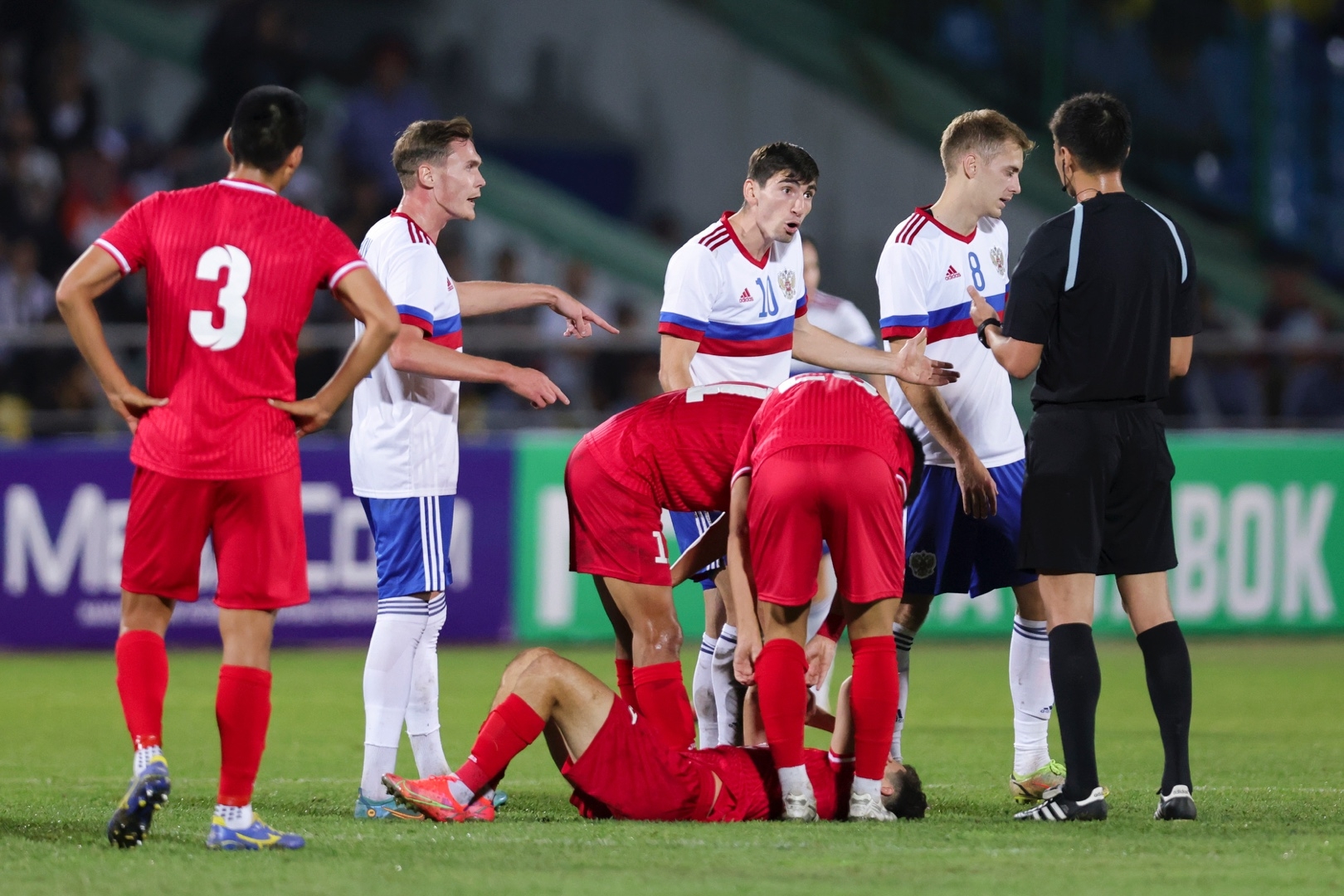 В Киргизии сообщили, когда может пройти повторная встреча со сборной России по футболу
