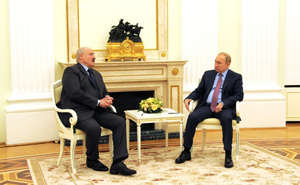 Беседа Путина и Лукашенко тет-а-тет после саммита СНГ продолжалась около часа