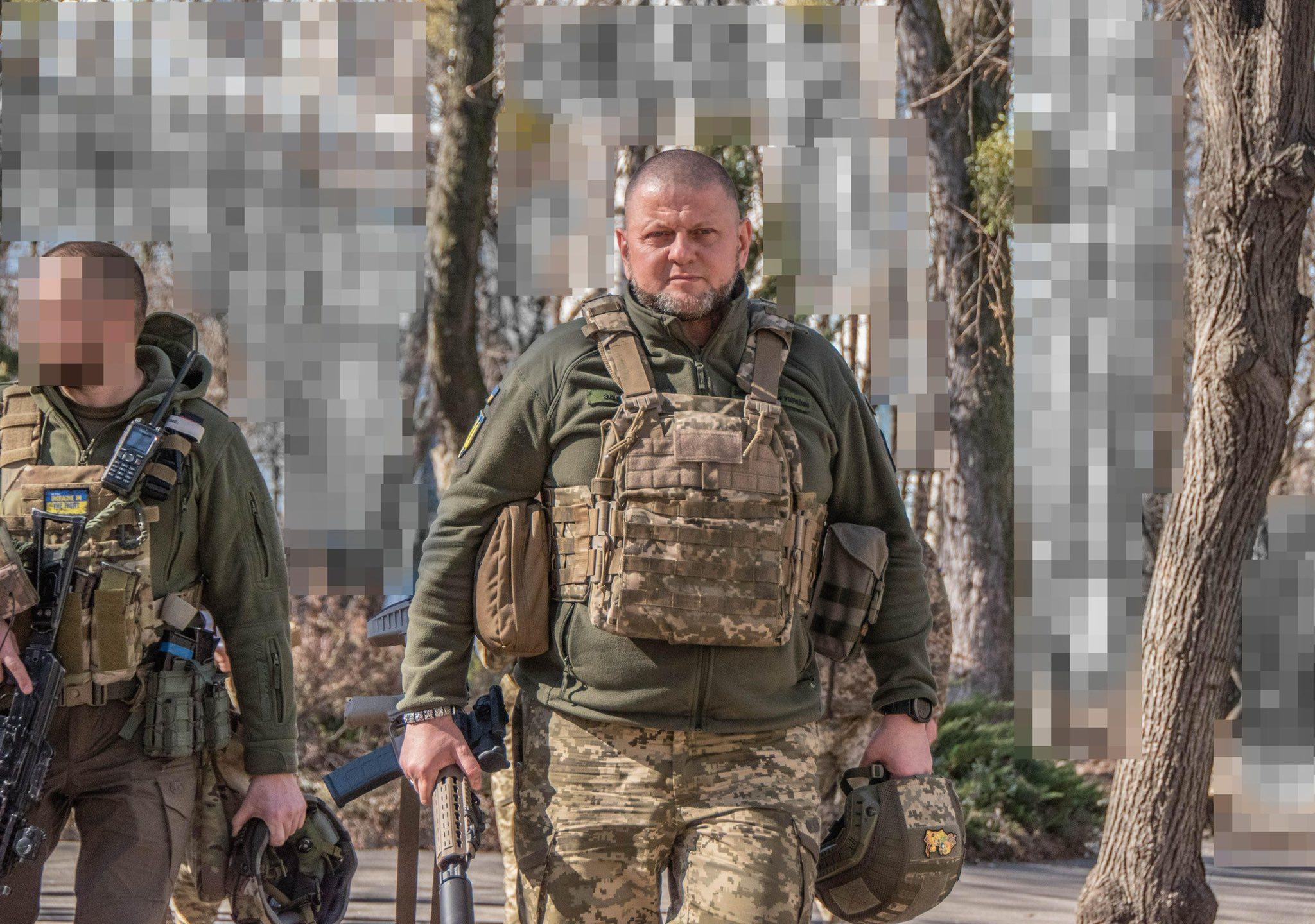 Украинский генерал командующий армией. Главком ВСУ Залужный.