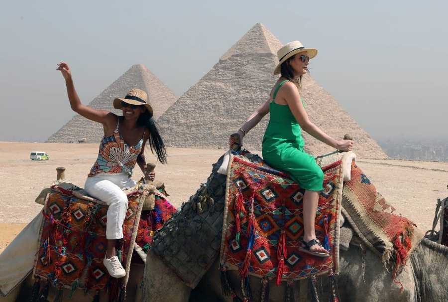 Отдыхающие в Египте. Фото © ТАСС / EPA / KHALED ELFIQI