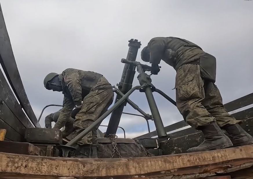Российские миномётчики ликвидировали группу диверсантов в Запорожской области