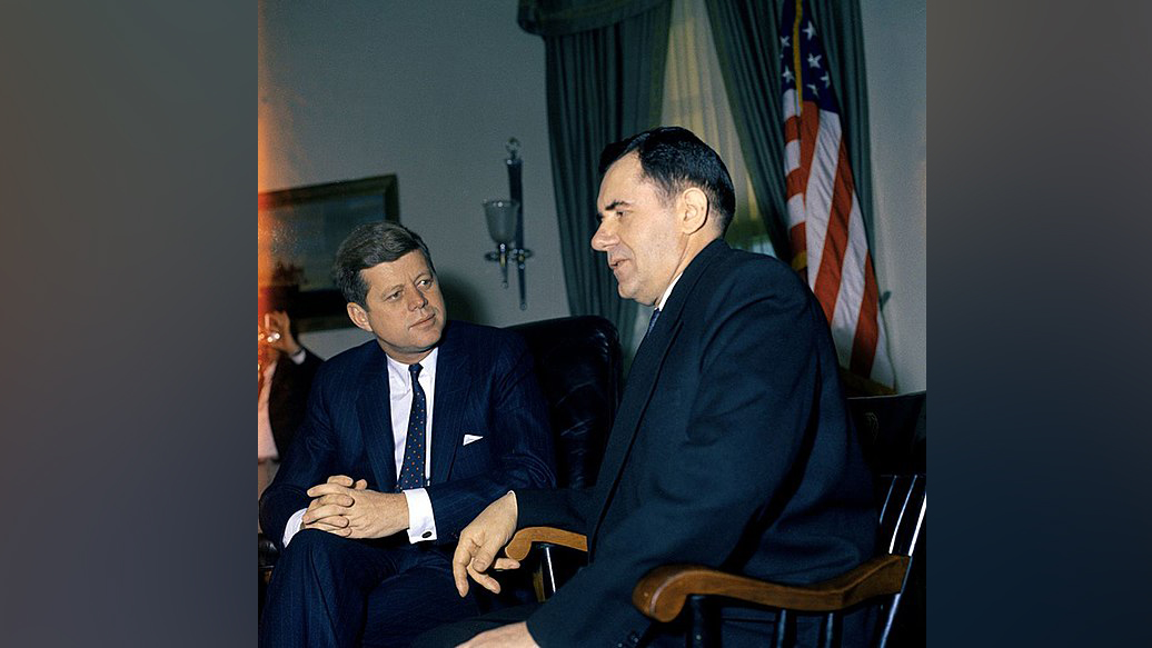 Джон Кеннеди и знаменитый дед Алексея Громыко. Фото © Wikipedia